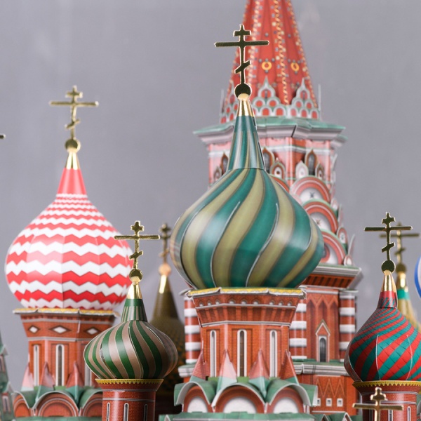 Сборная модель из картона «Покровский собор. Храм Василия Блаженного»