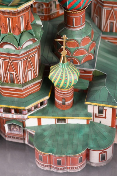 Сборная модель из картона «Покровский собор. Храм Василия Блаженного»