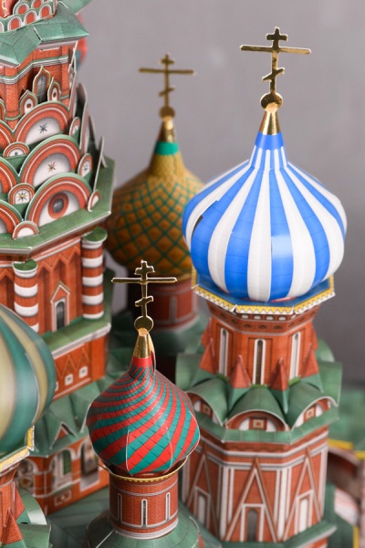 Сборная модель из картона «Покровский собор. Храм Василия Блаженного»